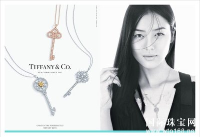 【明星珠宝】刘雯演绎蒂芙尼tiffany keys系列广告大片