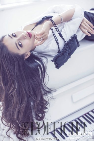 angelababy与千叶珠宝|十年,花光运气遇见你_