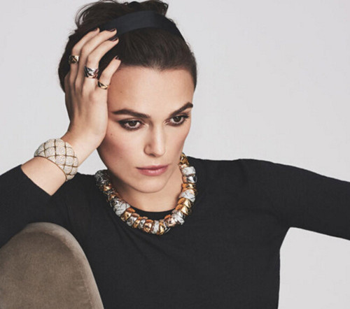 凯拉·奈特莉成Chanel最新高级珠宝代言人_明