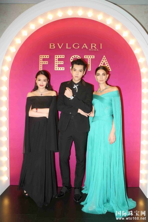 Bvlgari宝格丽全新Festa“欢筵享宴”高级珠宝系列在北京宝格丽酒店璀璨亮相。将近200件精心打造的高级珠宝及腕表，热情展现意大利节日的盛大狂欢与帝王庆典的传奇，礼赞意大利人享受当下的生活方式。宝格丽*席执行官Jean-Christophe Babin，宝格丽*三大代言人Lily Aldridge、舒淇、吴亦凡，著名演员惠英红，以及社会各界名流、知名媒体出席此次盛宴，一同沉浸在由宝格丽高级珠宝所奏响的意式庆典颂歌。