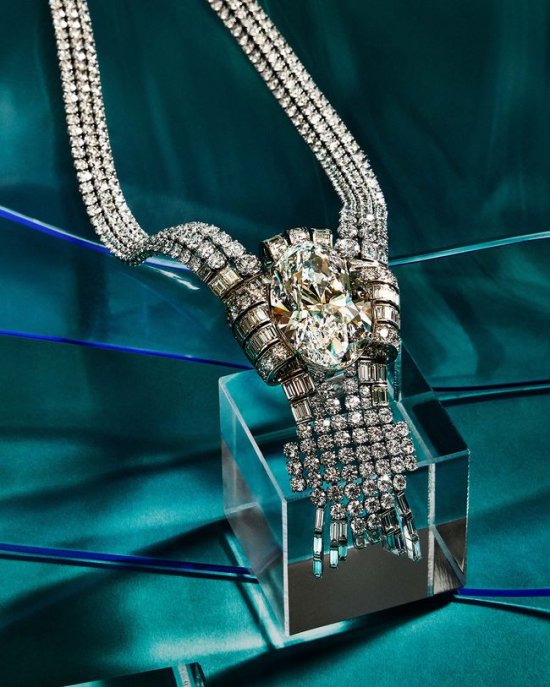tiffany史上最昂贵的一件珠宝worldsfairnecklace亮相迪拜