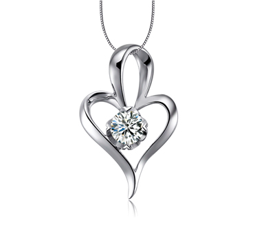 南非钻石柔情女款吊坠_国际珠宝网-全球最大的