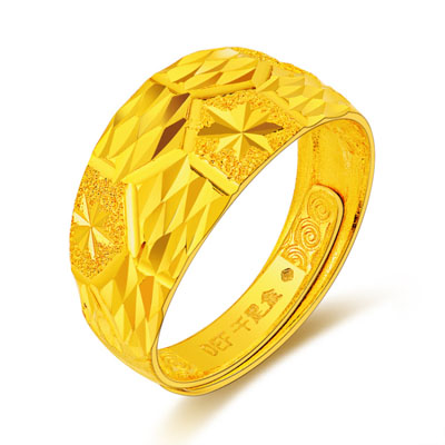 千禧之星—24k黄金戒指