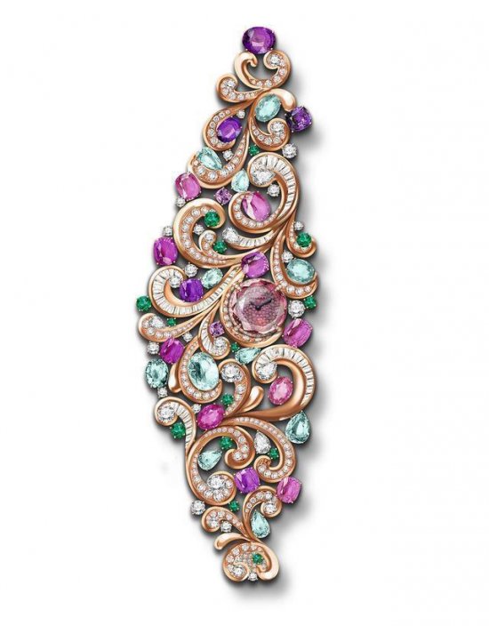 宝格丽巴洛克艺术风格珠宝腕表